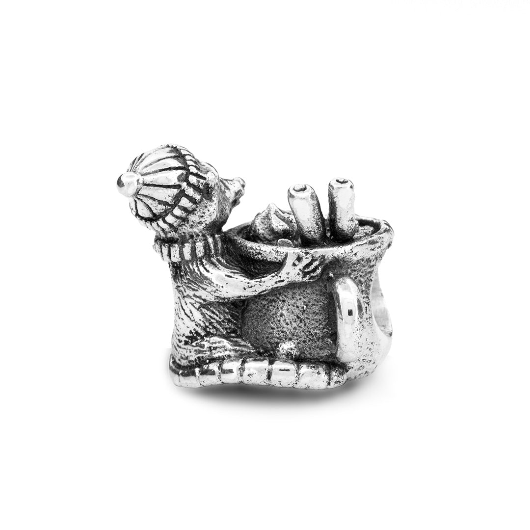 Black Raven Beads Hot Chocholate Raccoon silver sterling-silver Charm by The Alternative Bead. Your official Black Raven Beads Retailer from Germany