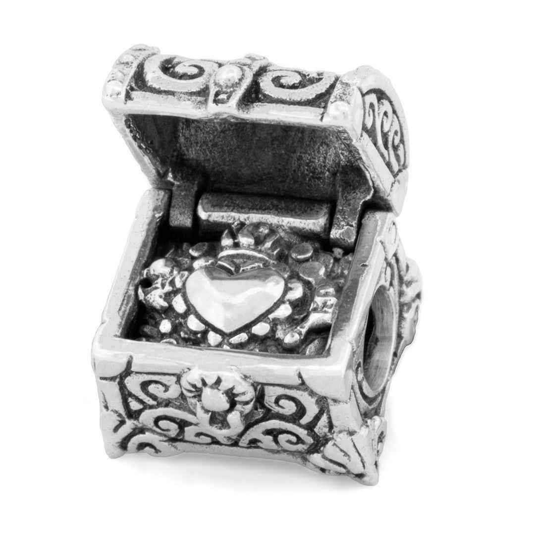 Black Raven Beads Heart of the Tide silver sterling-silver Bead by The Alternative Bead. Your official Black Raven Beads Retailer from Germany