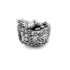Black Raven Beads Bird's Nest Heart silver sterling-silver Bead by The Alternative Bead. Your official Black Raven Beads Retailer from Germany