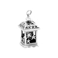 Black Raven Beads Lantern Bright silver sterling-silver Dangle by The Alternative Bead. Your official Black Raven Beads Retailer from Germany