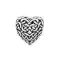 Black Raven Beads Heart Shield silver sterling-silver Charm by The Alternative Bead. Your official Black Raven Beads Retailer from Germany