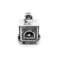 Black Raven Beads Keep Warm Stove silver sterling-silver Charm by The Alternative Bead. Your official Black Raven Beads Retailer from Germany