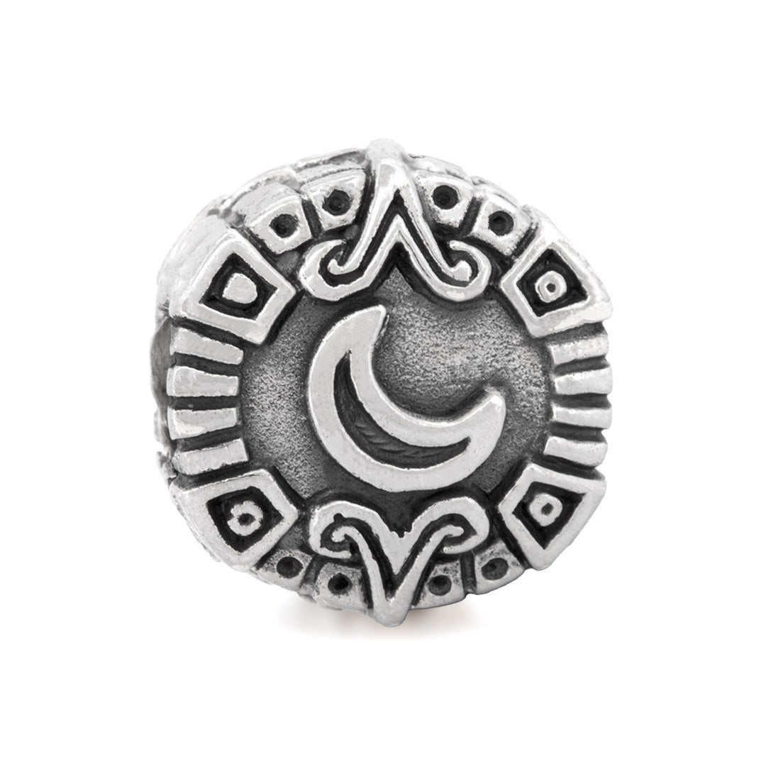 Black Raven Beads Maya Sun and Moon silver sterling-silver Bead by The Alternative Bead. Your official Black Raven Beads Retailer from Germany