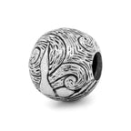 Black Raven Beads Van Gogh Starry Night Silver 2026 Edition silver sterling-silver Bead by The Alternative Bead. Your official Black Raven Beads Retailer from Germany