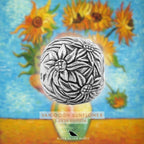 Black Raven Beads Van Gogh Sunflower Silver 2026 Edition silver sterling-silver Bead by The Alternative Bead. Your official Black Raven Beads Retailer from Germany