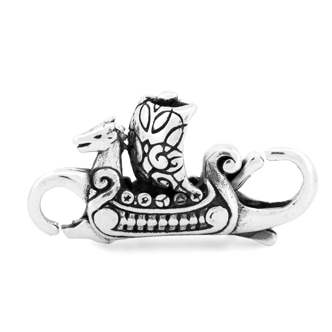 Black Raven Beads Longboat Lock silver sterling-silver Lock by The Alternative Bead. Your official Black Raven Beads Retailer from Germany