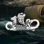 Black Raven Beads Longboat Lock silver sterling-silver Lock by The Alternative Bead. Your official Black Raven Beads Retailer from Germany