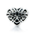 Aurora Charm Irish Celtic Heart silver sterling-silver Bead by The Alternative Bead. Your official Aurora Charm Retailer from Germany