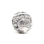 Praan Saying “Om” silver sterling-silver Bead by The Alternative Bead. Your official Praan Retailer from Germany
