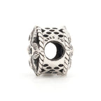 Praan The Element Peacock Feather silver and blue sterling-silver Bead by The Alternative Bead. Your official Praan Retailer from Germany
