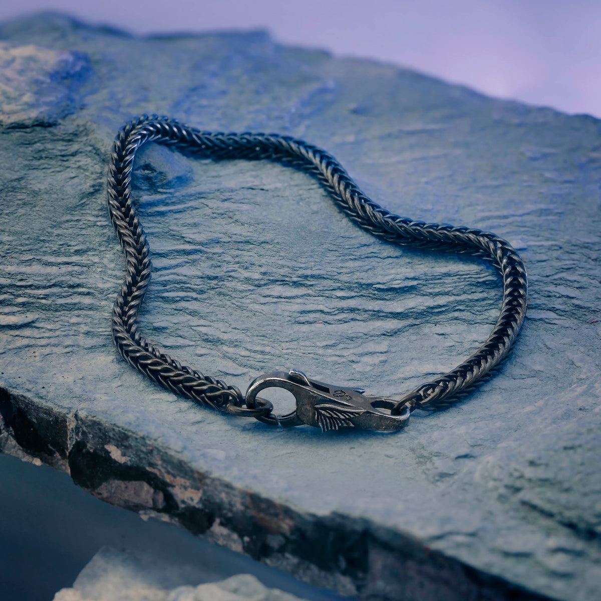 Elfbeads Master Bracelet - Dark gray sterling-silver Bracelet by The Alternative Bead. Your official Elfbeads Retailer from Germany