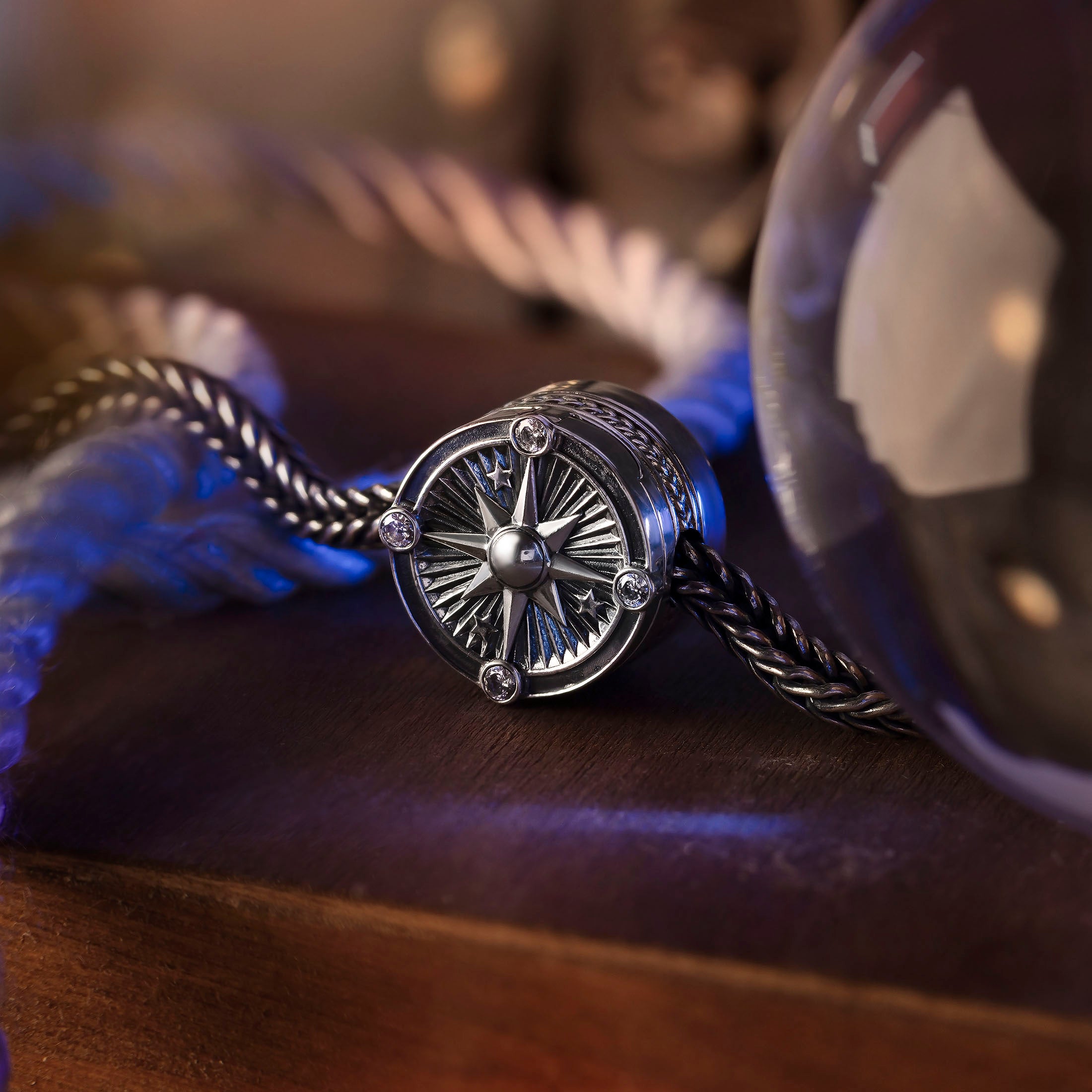 Elfbeads My Polaris silver sterling-silver Bead by The Alternative Bead. Your official Elfbeads Retailer from Germany