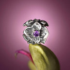 Elfbeads Crystal Orchid Royal silver sterling-silver Bead by The Alternative Bead. Your official Elfbeads Retailer from Germany
