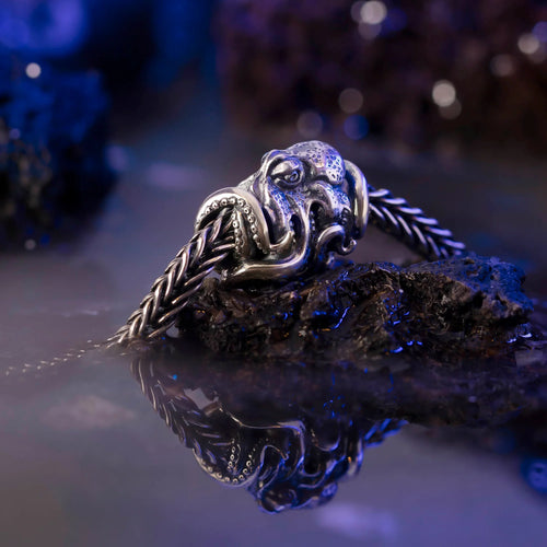 Elfbeads The Kraken silver sterling-silver Bead by The Alternative Bead. Your official Elfbeads Retailer from Germany