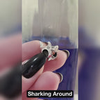 OHM Beads Sharking Around (AAA161)  sterling-silver Bead The Alternative Bead