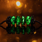 Elfbeads Christmas Lights Starlight Green  glass Bead by The Alternative Bead. Your official Elfbeads Retailer from Germany