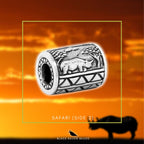 Black Raven Beads African Safari silver sterling-silver Charm by The Alternative Bead. Your official Black Raven Beads Retailer from Germany
