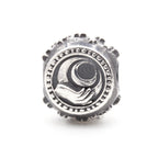 Black Raven Beads Balancing the Light and Dark silver sterling-silver Charm by The Alternative Bead. Your official Black Raven Beads Retailer from Germany