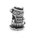 Black Raven Beads Teatime silver sterling-silver Charm by The Alternative Bead. Your official Black Raven Beads Retailer from Germany