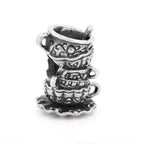 Black Raven Beads Teatime silver sterling-silver Charm by The Alternative Bead. Your official Black Raven Beads Retailer from Germany