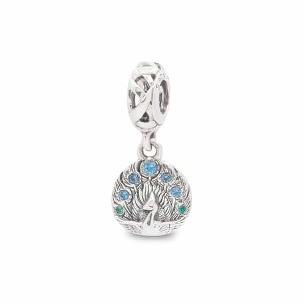 Praan Gloriously Eyespot silver and blue and green sterling-silver Bead by The Alternative Bead. Your official Praan Retailer from Germany