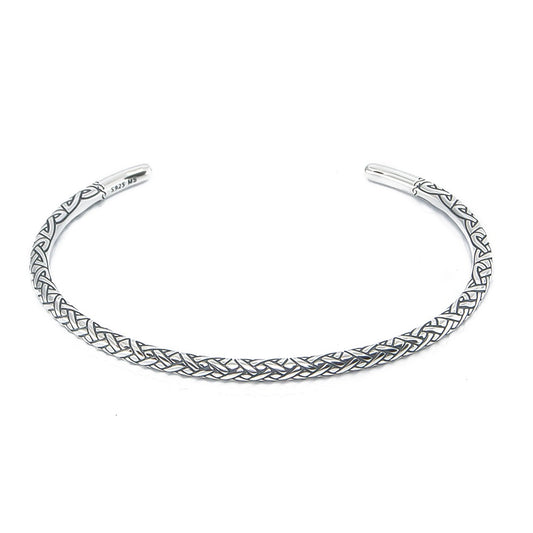 The Alternative Bead: Aurora Charm - Celtic Bangle Bracelet Sterling Silver Charm Picture 1