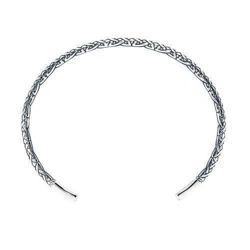 Aurora Charm Celtic Bangle Bracelet silver sterling-silver Bangle by The Alternative Bead. Your official Aurora Charm Retailer from Germany