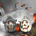 Ogerbeads Mr. Pumpkin DARK Edition – Glass Bead Excluded silver; gray sterling-silver Bead by The Alternative Bead. Your official Ogerbeads Retailer from Germany