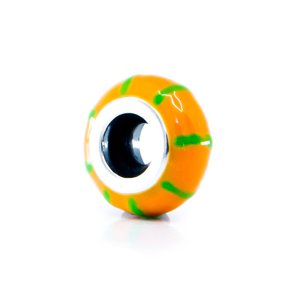 The Alternative Bead: Aurora Charm - Pumpkin Flavour Limited Edition Stopper Sterling Silver Charm Picture 3