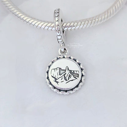 Pandora Tuwaiq Mountain Dangle silver sterling-silver; enamel Dangle by The Alternative Bead. Your Jewelry Retailer from Germany