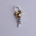 Mickey balloon bicolor Dangle Charm