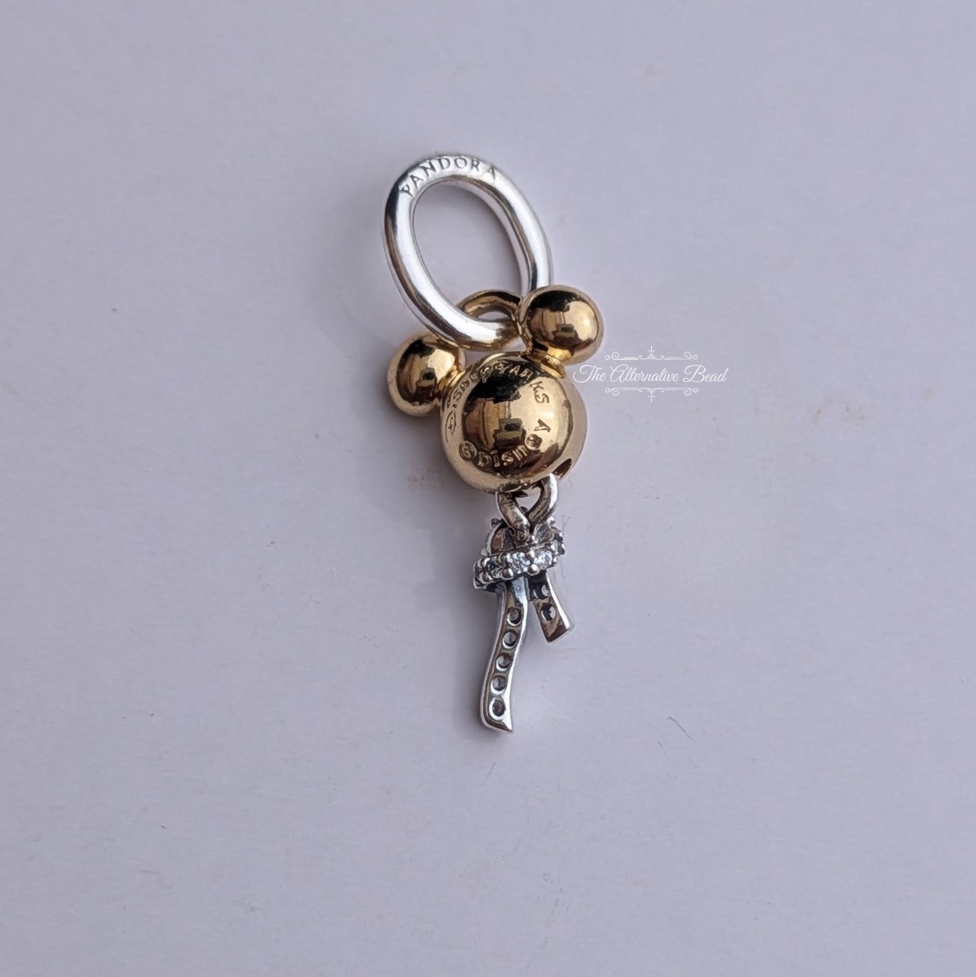 Mickey balloon bicolor Dangle Charm