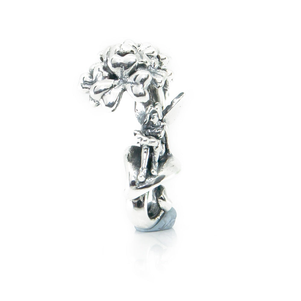 The Alternative Bead: Aurora Charm - Shamrocks Fairy Sterling Silver Charm Picture 3