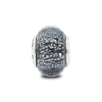 Praan Silver Auroras silver and blue glass Bead by The Alternative Bead. Your official Praan Retailer from Germany