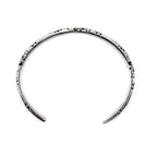 Aurora Charm Hawaiian Summer Bangle Bracelet silver; black sterling-silver; enamel Bangle by The Alternative Bead. Your official Aurora Charm Retailer from Germany